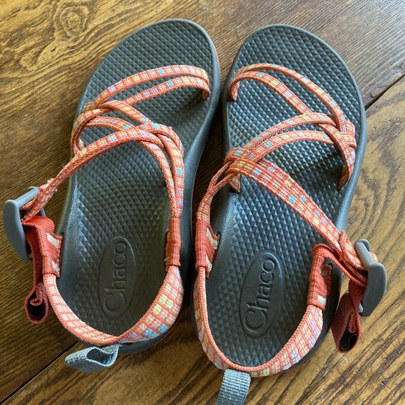 Chaco ZX1 Orange size 3Y - Picture 2 of 7